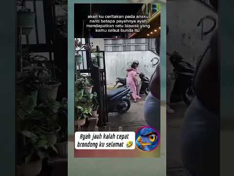 sang ayah cemburu pada anak nya #hiburansemogaterhibur