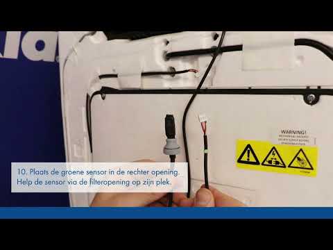 Sensoren vervangen van de SENTINEL KINETIC ADVANCE