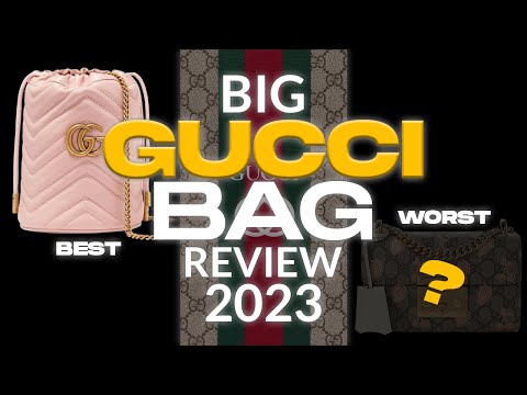 👜 Avaliação da bolsa BIG Gucci 2023 😮 - Melhor bolsa Gucci vs pior bolsa Gucci #guccibag