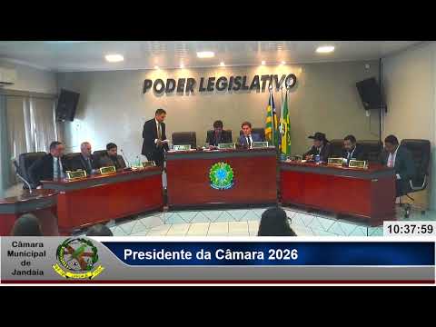 Sessão Legislativa Câmara Municipal de Jandaia - Goiás