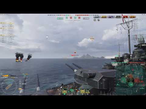 Tirpitz T8 German BB | 8 Kills, 261k Damage | World of Warships