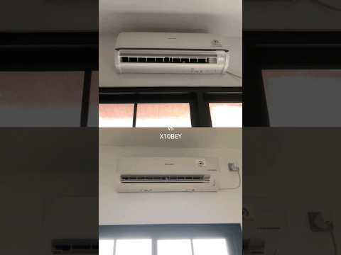 AC Sharp inverter X10ZY vs X10BEY #acsharp #acinverter #airconditioner