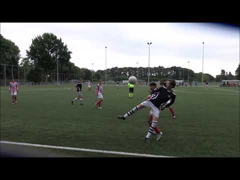 Finale KNVB RegioCup 2021 Bennekom JO15-1 tegen SML JO15-1 op 23 juni 2021 Eerste Helft.