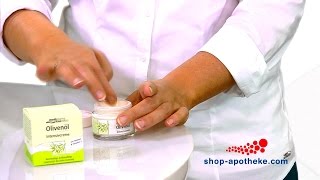 Hilfe bei trockener Haut! Anwendungstipps zu medipharma cosmetics Olivenöl Intensivcreme