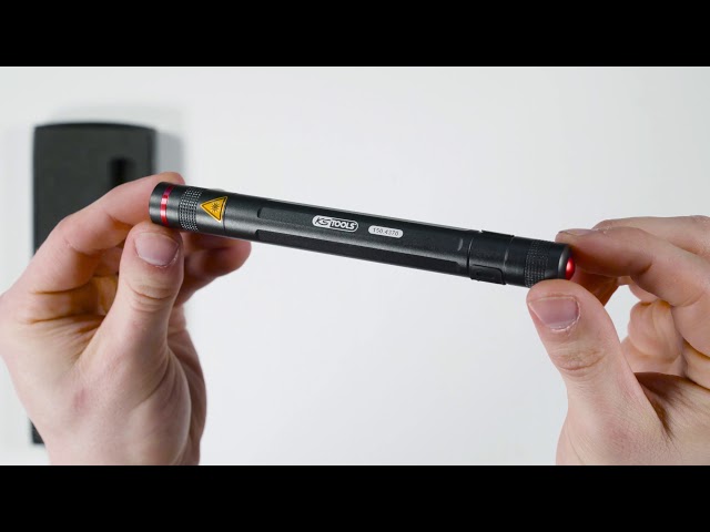 Video teaser for KS TOOLS 150.4370 perfectLight Taschenlampe 85 Lumen (Unboxing)