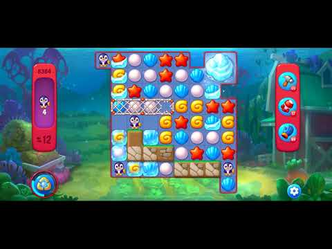 Fishdom Hard level 8384 no boosters フィッシュダム