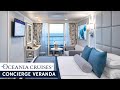 Oceania Nautica Concierge Veranda Stateroom Full Walkthrough Tour Review 4K