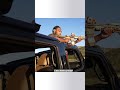 How to shoot from inside a vehicle #firearms #tutorial #shorts