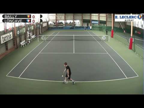 BAILLY (BEL) vs LONCAREVIC (FRA) - Open Super 12 Auray Tennis - Court 2