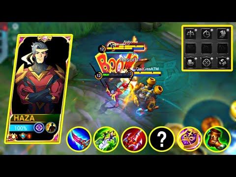 CHOU TOP 1 GLOBAL EMBLEM SET 2023 AND BUILD / CHOU NEW META GAMEPLAY - Mobile Legends