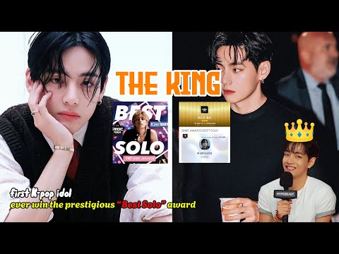 Unstoppable V 💜 Taehyung Crowned Best Solo at iMBC Awards 2025 — A First in K-pop!