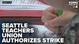 91% of Seattle teachers union members authorize strike as contract talks continue
