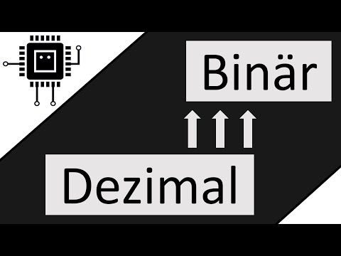 Dezimal in Binär umrechnen | #Mathematik