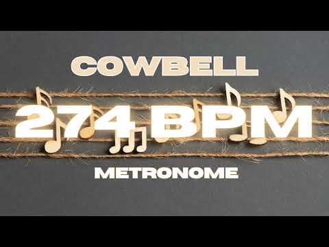 274 BPM - Cowbell Metronome