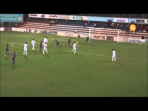 Gol Alvaro Antón. UD Alzira 1 - 1 Ontinyent CF