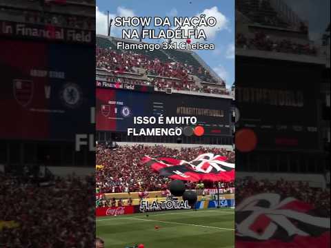 "SHOW DA TORCIDA DO FLAMENGO NA FILADÉLFIA / FLAMENGO 3x1 CHELSEA PELA COPA DO MUNDO DE CLUBES #fla" Barra: Nação 12 &bull; Club: Flamengo