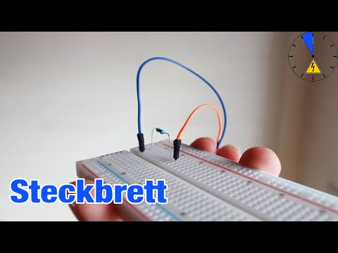 Steckbrett richtig verwenden Arduino Breadboard Steckplatine