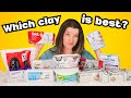 ULTIMATE Air Dry Clay Comparison and Review