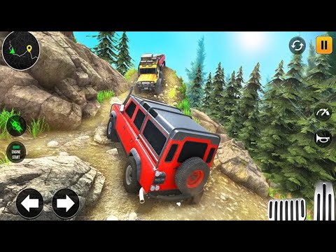 Offroad SUV Land Cruiser Simulator - Ultimate 4x4 Hill Mountain Drive Jeep - Android GamePlay