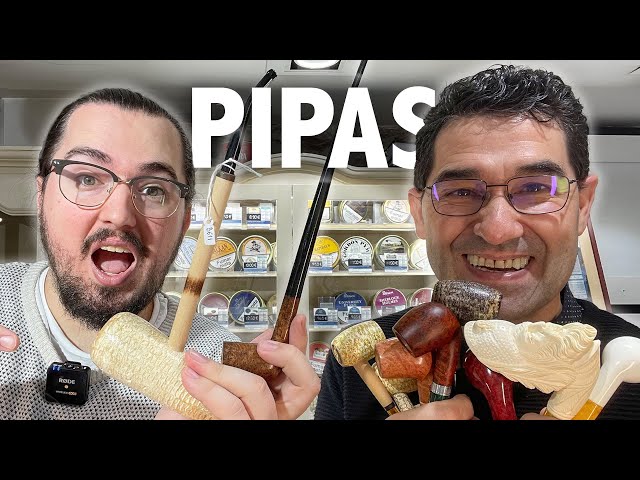 Vídeo relacionado con Dr. Watson - Pipa de tabaco, forma clásica Billiard, hecha a mano de raíz de brezo, compatible con filtro de 9mm (Negra)