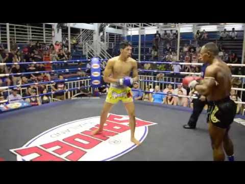 Jonathan Tuhu PhuketTopTeam Vs Arkaung China Muay Thai fight 16 Sep 2016