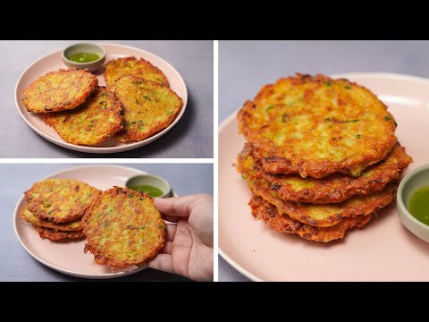 Potato Pancake | Easy & Quick Lunch Box Recipe | Potato Snacks Recipe