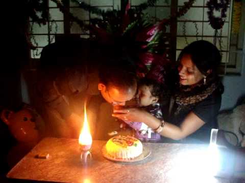 Tanish 2nd Birthday Cake cutting