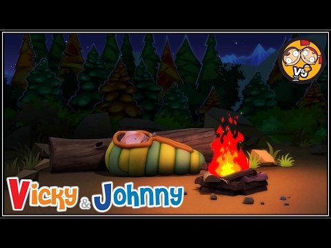 Vicky & Johnny | Episode 51 | CAMP FIRE 2 | Full Episode for Kids | 2 MIN