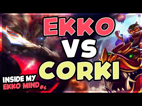 HOW TO EKKO VS CORKI AND CLOSE OUT THE GAME! | INSIDE MY EKKO MIND #4