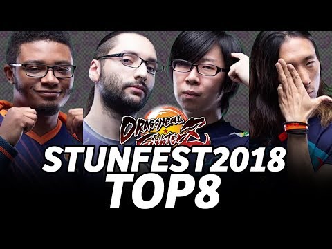 STUNFEST 2018 DBFZ TOP8 (TIMESTAMP) GO1 Moke Dogura Kazunoko Punk NYChrisG Momochi Tachikawa