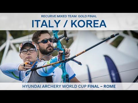 Korea v Italy – Recurve Mixed Team Gold Final | Rome 2017