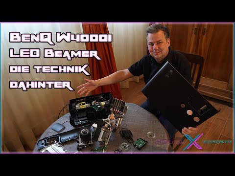 TearDown: BenQ W4000i LED Beamer komplett zerlegt! So funktioniert die neue Lichttechnologie...