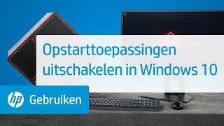 Opstarttoepassingen uitschakelen in Windows 10