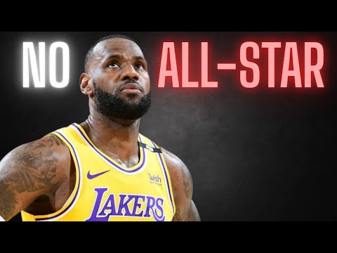LeBron James is NOT an All-Star