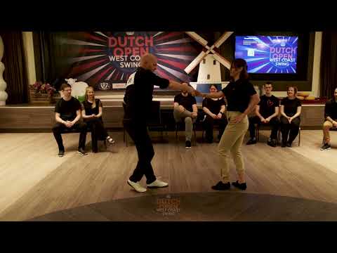Lee Bartholomew & Melanie Combs - 4th place Strictly Open Finals - Dutch Open 2024
