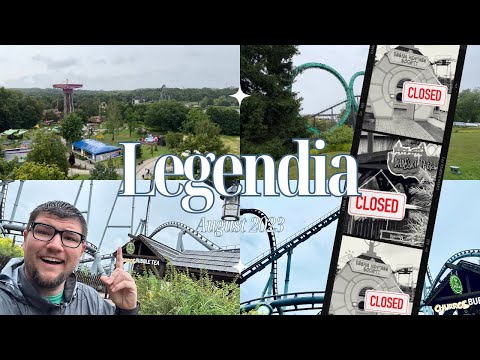 Legendia Vlog | Epic Europe Theme Park Road Trip - August 2023