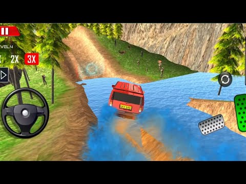 Mercedes G-Class Mountain Hill Driver 3D - Offroad 4x4 Jeep Driving Simulator - Mobile GamePlay #2