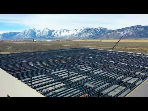 Drone footage of new Minden. NV facility. 3/2/21