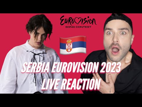 Serbia Eurovision 2023 Live Reaction Luke Black - "Samo mi se spava"