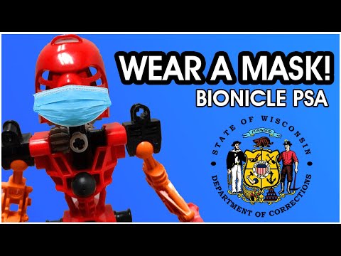 Bionicle: Wear a Mask! - Kranavirus PSA