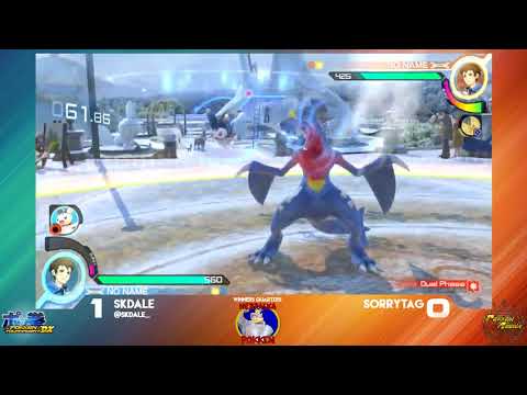 SKDale (Garchomp) vs SorryTag (Croagunk/Mewtwo) - Pokken at LWG - 3/27/18