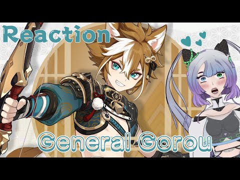 Character Demo - "Gorou: The Ever-Victorious Pointy-Eared General" | REACTION