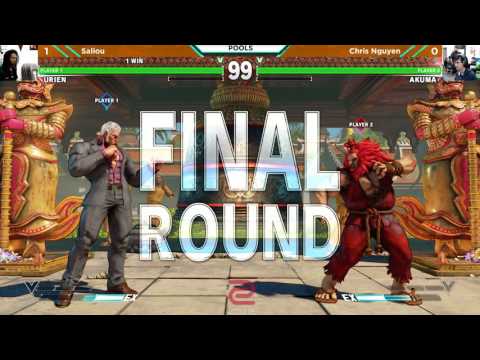 DKM 2017 SFV - Saliou (Urien) vs Chris Nguyen (Akuma)