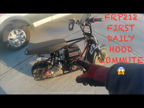 FRP212 FIRST DAILY HOOD COMMUTE SINCE SWAP!!!