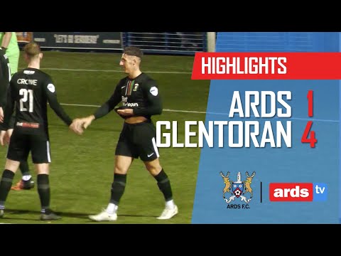 Ards 1 - 4 Glentoran - 11 Oct 22