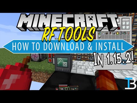 How To Download & Install RFTools in Minecraft 1.15.2 (Quarries, Storage, Tools, & More!)