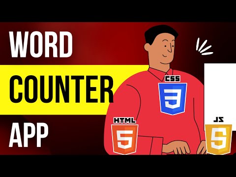 Word Counter App Using Javascript Create Word Counter App Using Html Css And Javascript