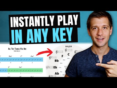How to Play Songs In ANY Key (Transposing Secrets)