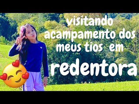 Visitando o ACAMPAMENTO dos meus tios em redentora