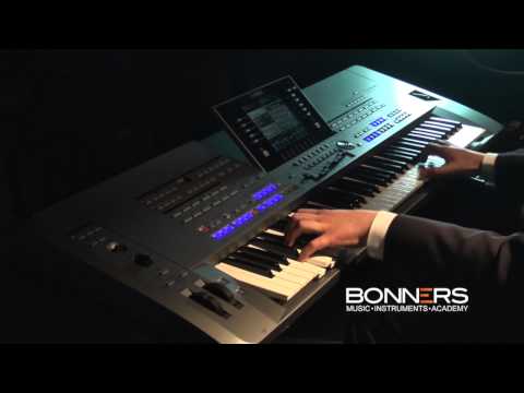 Yamaha Tyros 5 Demo - Boogie Piano Performance